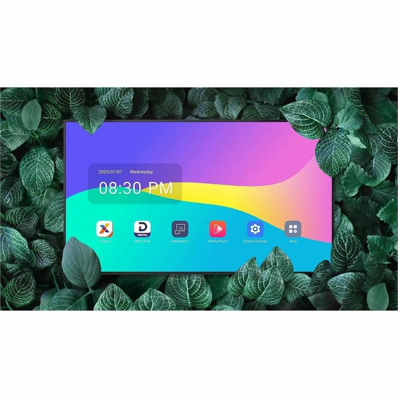 BENQ 43IN 4K SMART SIGNAGE BLACK 3840X2160IPS12W2 SPEAKER - Thumbnail 4