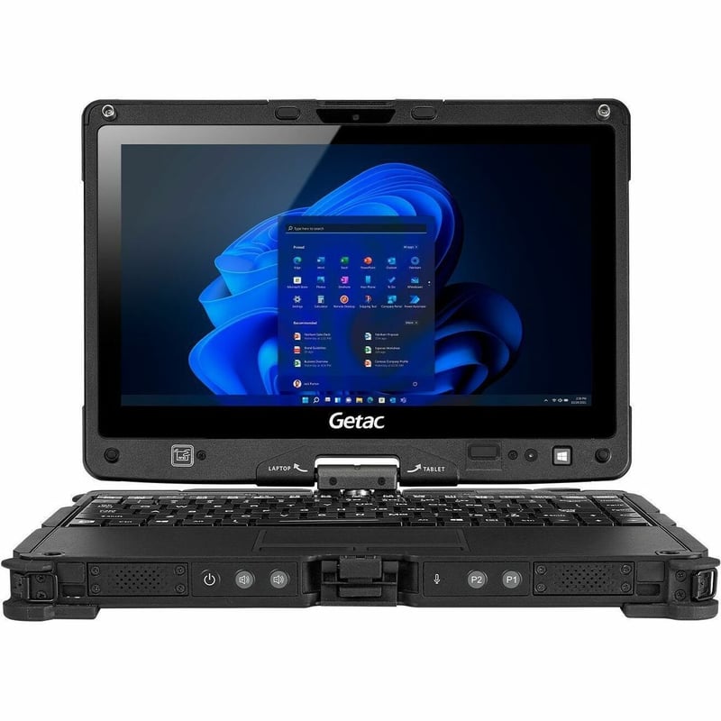 Getac V110 V110 G7 11.6" Touchscreen Rugged Convertible 2 in 1 Notebook - Full HD - Intel Core i7 12th Gen i7-1255U - TAA Compliant - Thumbnail 1