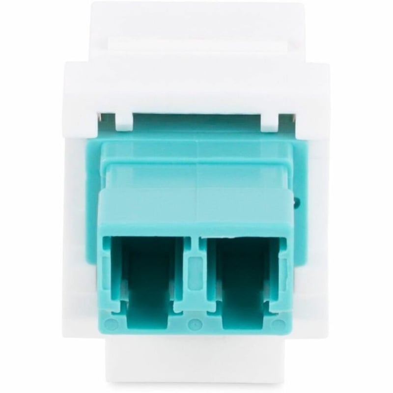 StarTech.com LC to LC Coupler, LC Fiber Coupler, LC/UPC Duplex Keystone Jack, Fiber Optic Keystone Coupler for Patch Panel - Thumbnail 4