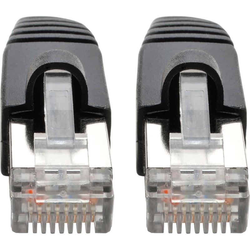 Eaton Tripp Lite Series Cat6a 10G Snagless Shielded STP Ethernet Cable (RJ45 M/M), PoE, Black, 35 ft. (10.67 m) - Thumbnail 3