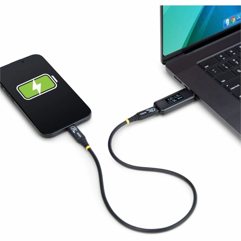 USB-C POWER TESTER DIGITAL 240W BI-DIRECTIONAL VOLTAGE/CURRENT