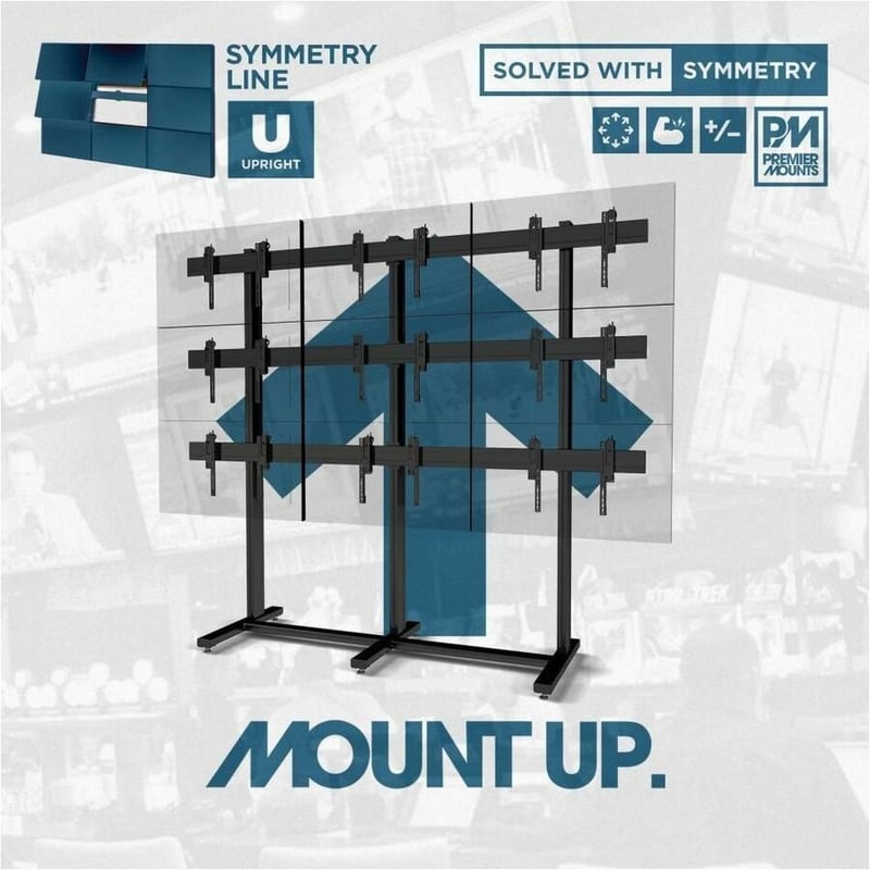 SYMMETRY UPRIGHT COUPLING BRACKETS ONE PAIR - Thumbnail 2