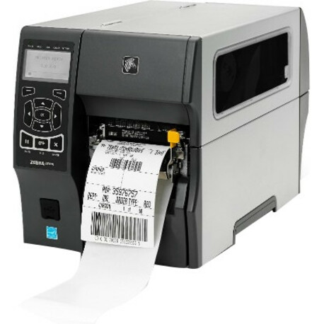 Zebra ZT410 Industrial Direct Thermal/Thermal Transfer Printer - Two-color - Label Print - USB - Serial - Bluetooth - Near Field Communication (NFC) - Thumbnail 4
