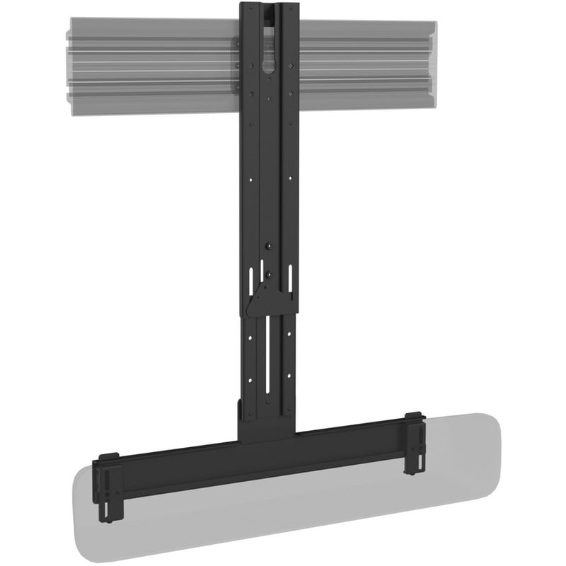 Chief Fusion Center Speaker Bracket - For Displays 53-80" - Black - Thumbnail 2