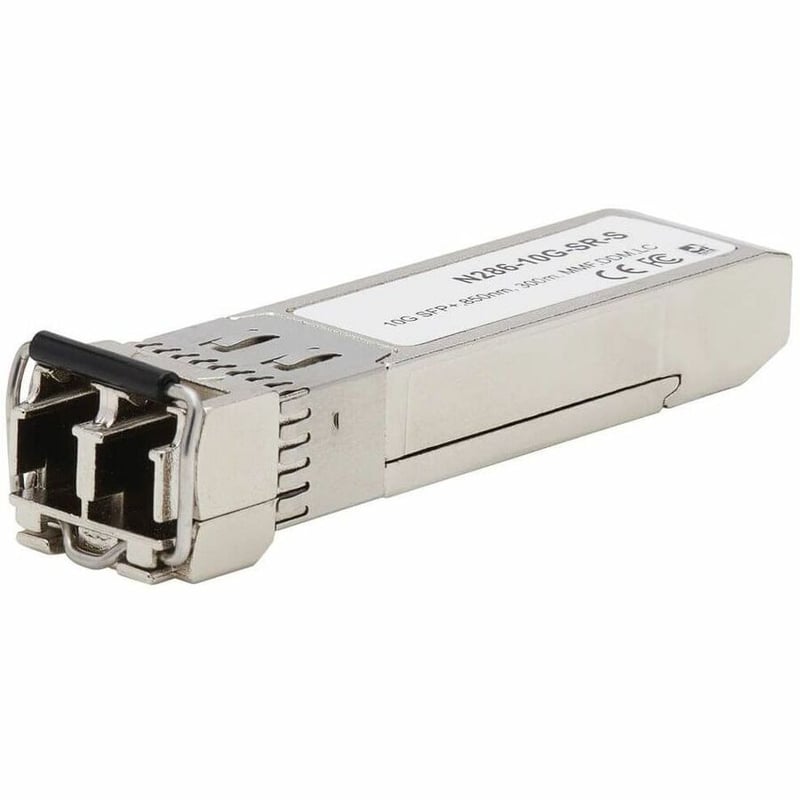Tripp Lite by Eaton Cisco-Compatible SFP-10G-SR-S SFP+ Transceiver - 10GBase-SR, DDM, Multimode LC, 850 nm, 300M (984.25 ft.) - Thumbnail 1
