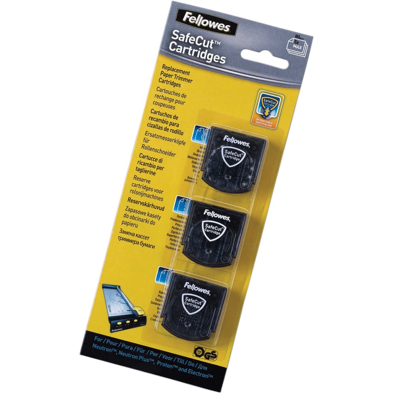 SafeCut Rotary Trimmer Blade Kit ? 3 Pk Assorted - Thumbnail 2