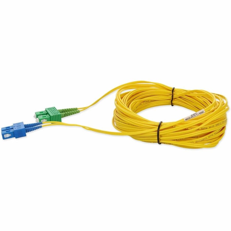 AddOn ADD-ASC-SC-15M9SMF Fiber Optic Duplex Network Patch Cable - Thumbnail 2