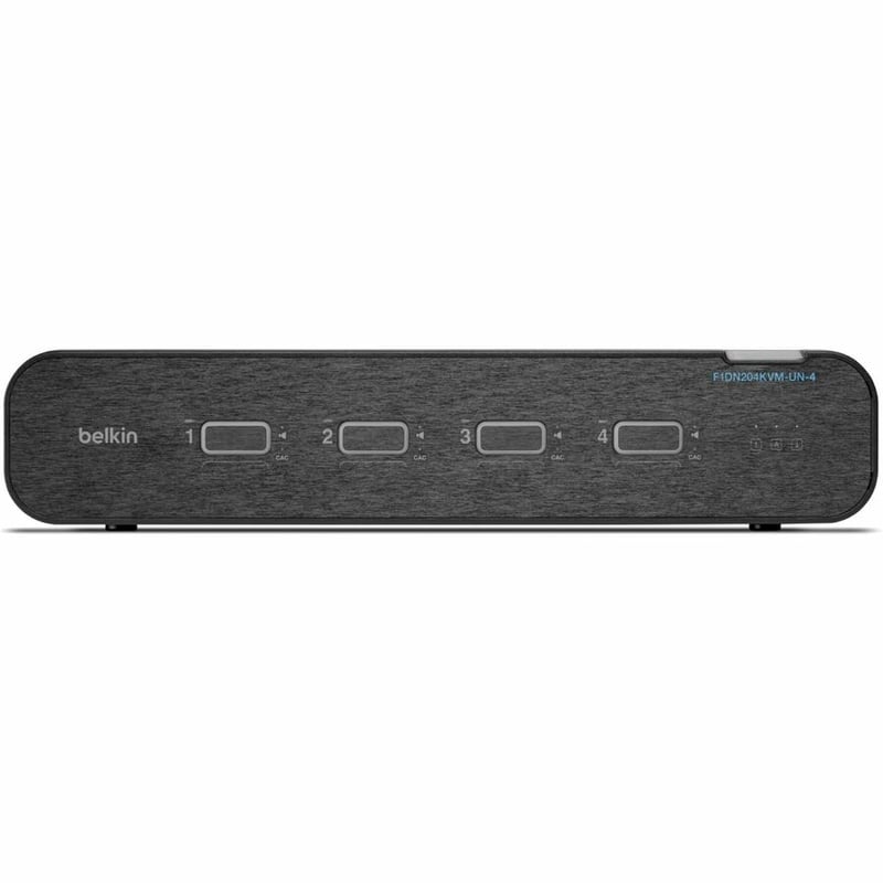 Belkin Universal 2nd Gen Secure KVM Switch, 4-Port Dual Head w/ CAC - Thumbnail 2