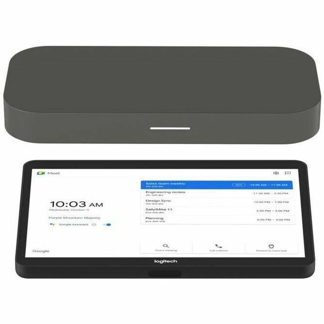 LOGITECH BASE BUNDLE WITH GOOGLE MEET COMPUTE AND TAP CAT5E - Thumbnail 1