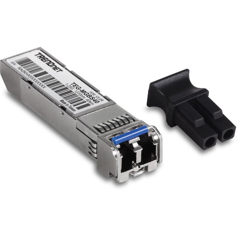 TRENDnet SFP to RJ45 Mini-GBIC Single Mode LC Module; TEG-MGBS40; Up to 40 km; Single-mode Fiber; LC Connector-Type; Connect with a Standard Mini-GBIC Slot; Duplex LC Connector; Lifetime Protection - Thumbnail 3
