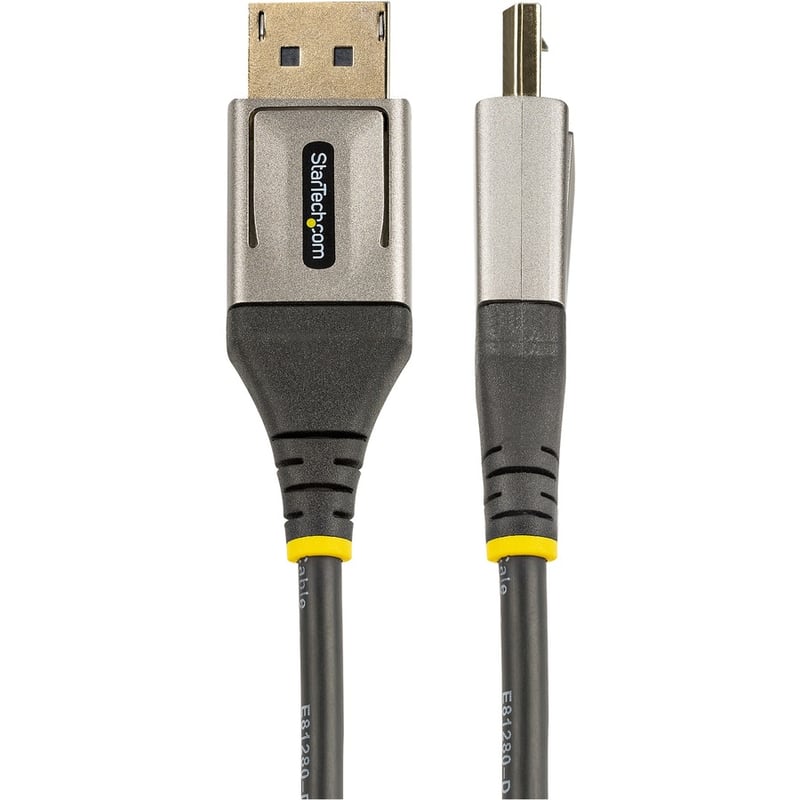 StarTech.com 3ft (1m) VESA Certified DisplayPort 1.4 Cable, 8K 60Hz HDR10, UHD 4K 120Hz Video, DP to DP Monitor Cord, DP 1.4 Cable, M/M - Thumbnail 2