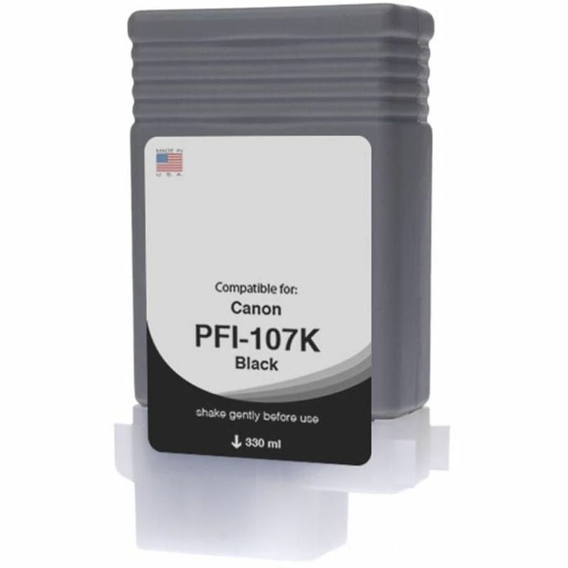 WF Non-OEM New Black Wide Format Ink Cartridge for Canon PFI-107 (6705B001AA) - Thumbnail 1