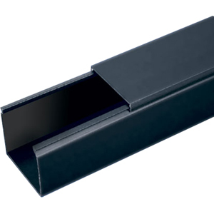 SOLID DUCT NMTG PVC 2 X2 X6FT BLK 6FT