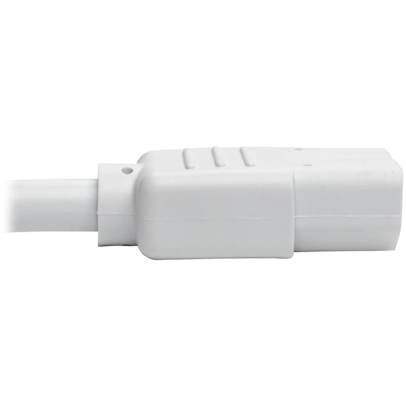 Eaton Tripp Lite Series Heavy-Duty PDU Power Cord, C13 to C14 - 15A, 250V, 14 AWG, 2 ft. (0.61 m), White - Thumbnail 4