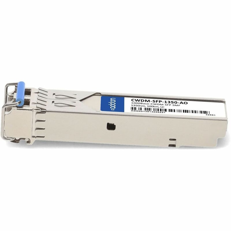 AddOn Cisco® CWDM-SFP-1350 Compatible TAA 1000Base-CWDM SFP Transceiver (SMF, 1350nm, 100km, LC) - Thumbnail 2