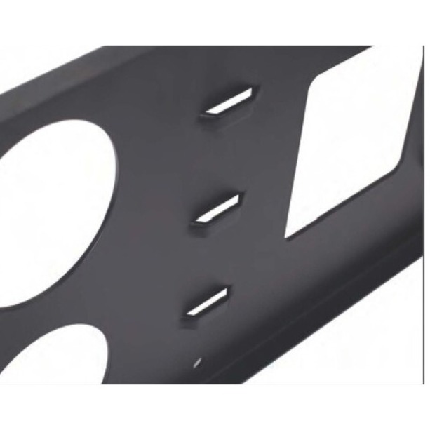4XEM 2U Wall Mount for Rackmount Equipment, Network Equipment - Black - Thumbnail 3