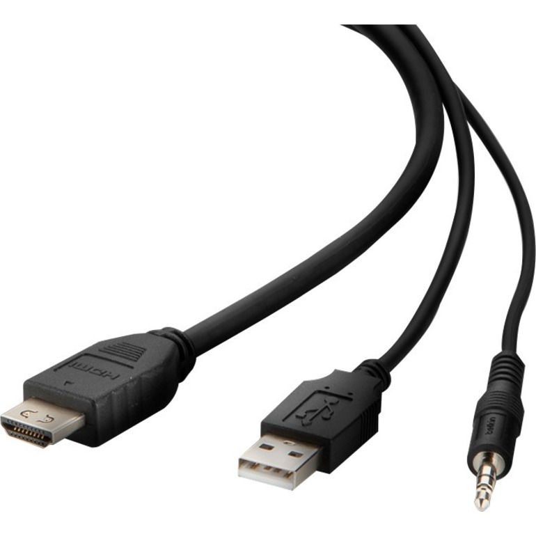 Belkin HDMI High Retention + USB A/B + Audio Passive Combo KVM Cable - Thumbnail 3