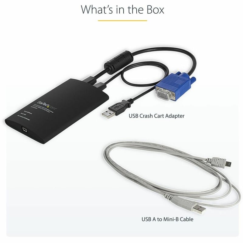 StarTech.com USB Crash Cart Adapter with File Transfer & Video Capture at 1920 x1200 60Hz