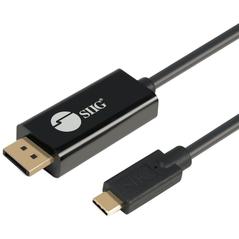 SIIG USB-C to DisplayPort Active Cable 4K 60Hz HDR - 2M - Thumbnail 1