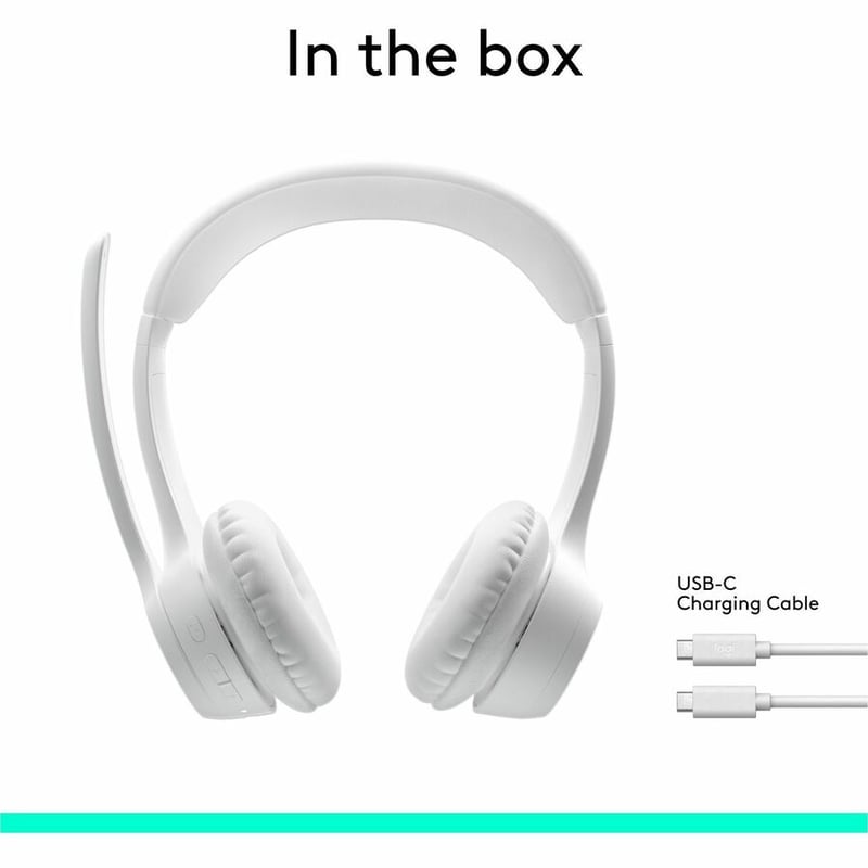 ZONE 300 OFF-WHITE WRLS HEADSET - Thumbnail 2