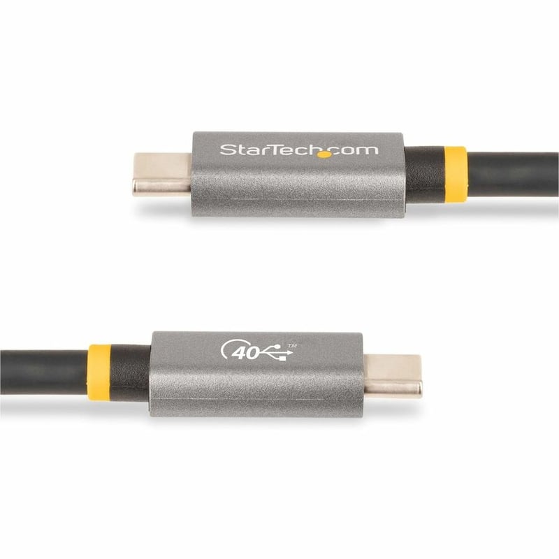 StarTech.com 3ft (1m) USB4 Cable, USB-IF Certified USB-C Cable, 40 Gbps, 100W, 8K 60Hz, Compatible w/Thunderbolt 4/3/USB 3.2, USB Type-C - Thumbnail 4