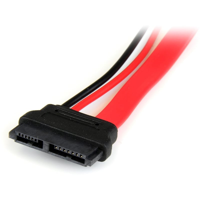 StarTech.com 6in Slimline SATA to SATA Adapter with Power - F/M - Thumbnail 3