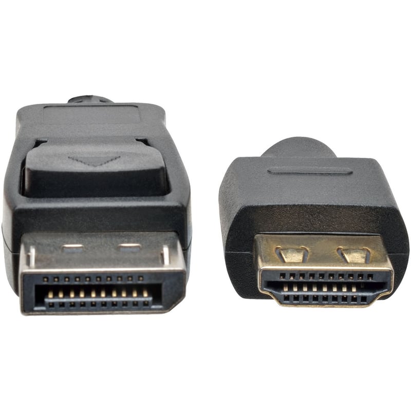 Eaton Tripp Lite Series DisplayPort 1.2 to HDMI Active Adapter Cable (M/M), 4K 60 Hz, Gripping HDMI Plug, HDCP 2.2, 12 ft. (3.7 m) - Thumbnail 2