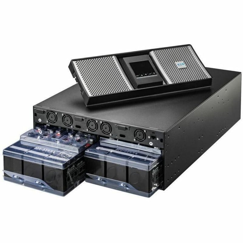 Eaton 9PX G2 11000VA 11000W 208/120V Online Double-Conversion UPS - Hardwired Input, 8x 5-20R, 4x L6-30R, 2x L14-30R or Hardwired Output, Cybersecure Network Card, Extended Run, 7U Rack/Tower - Thumbnail 3