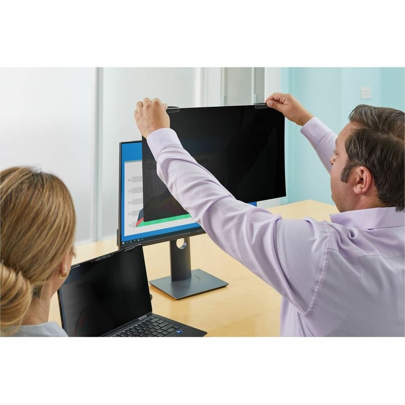 3M Privacy Filter for 23in Full Screen Monitor with 3M COMPLY Magnetic Attach, 16:9, PF230W9EM - Thumbnail 5