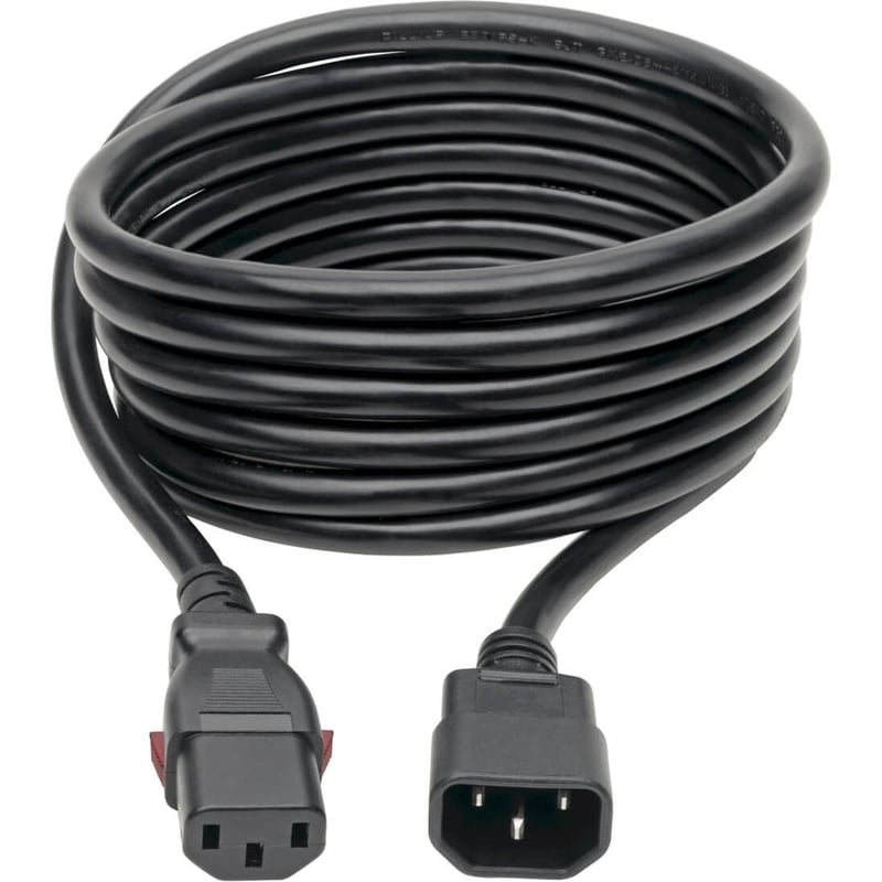 Eaton Tripp Lite Series Heavy-Duty PDU Power Cord, Locking C13 to C14 - 15A, 250V, 14 AWG, 10 ft. (3.05 m) - Thumbnail 2