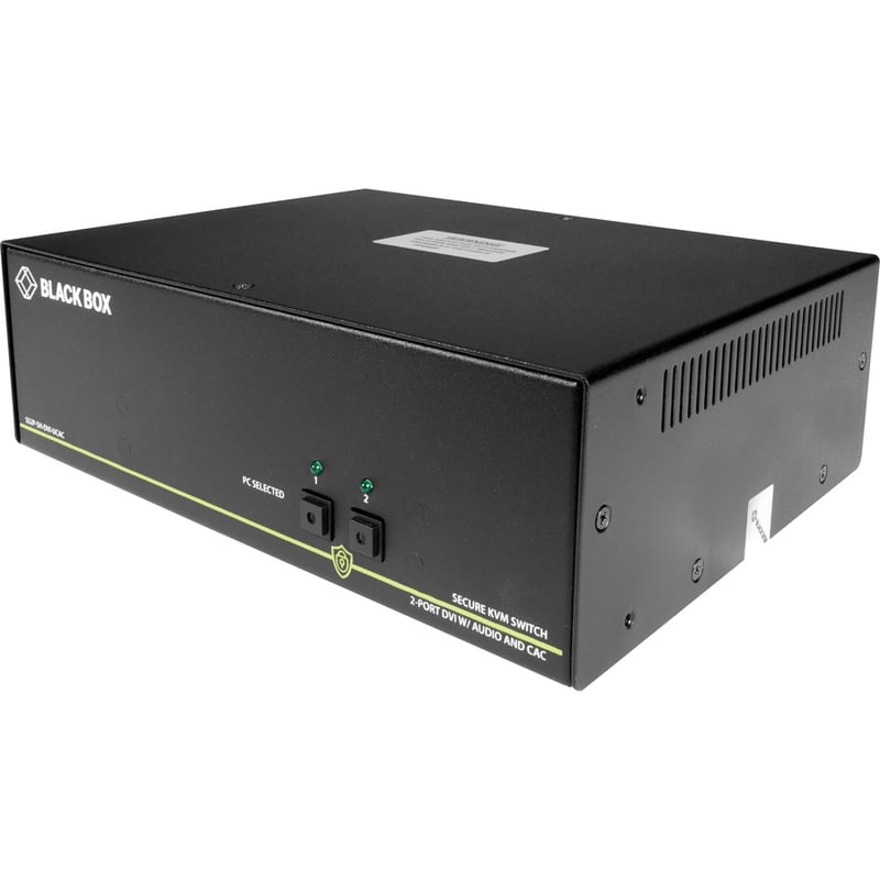 Black Box NIAP 3.0 Secure 2-Port Single-Head DVI-I KVM Switch - Thumbnail 4
