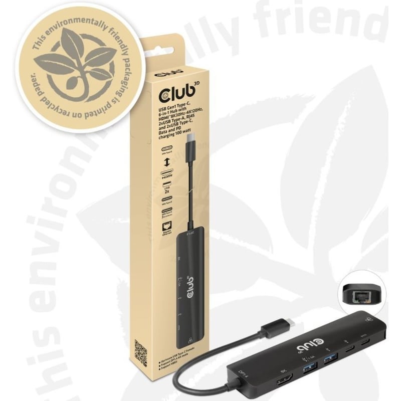 Club 3D CSV-1596 Docking Station - Thumbnail 5