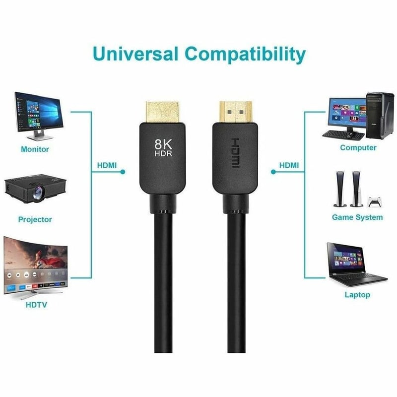 HDMI 2.1; 8K@60HZ AND 4K@120HZ; DYNAMIC HDR; EMI; VRR; QMD; QFT; EARC - Thumbnail 5