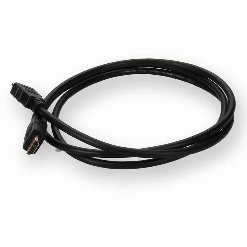 AddOn 3m HDMI 2.0 Male to HDMI 2.0 Male Black Cable For Resolution Up to 4096x2160 (DCI 4K) - Thumbnail 2