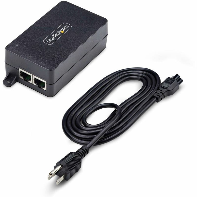 1-PORT POE/POE+ INJECTOR 30W - 10M/100M/1G/2.5G ETHERNET - Thumbnail 2