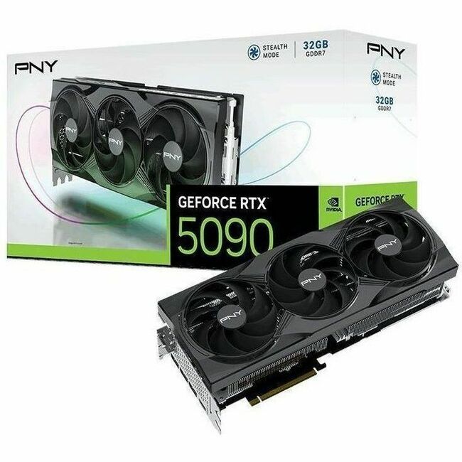 PNY GEFORCE RTX 5090 TRIPLE FAN US SHIP ONLY - Thumbnail 1