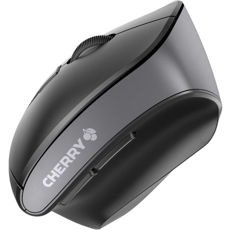 MOUSE, EROGOMIC LEFT HANDED, WIRELESS, BLACK - Thumbnail 3
