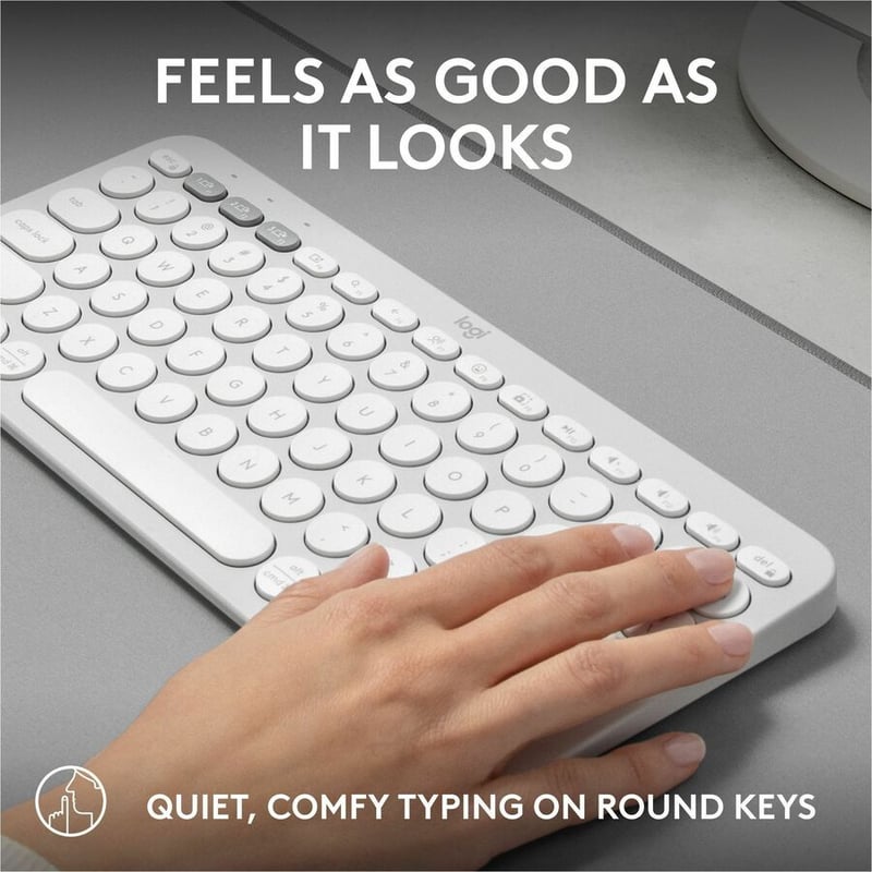 PEBBLE KEYS 2 K380S TONAL WHITE - Thumbnail 5