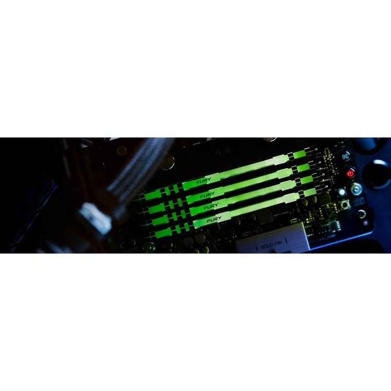 Kingston FURY Beast 64GB (4 x 16GB) DDR4 SDRAM Memory Kit - Thumbnail 2