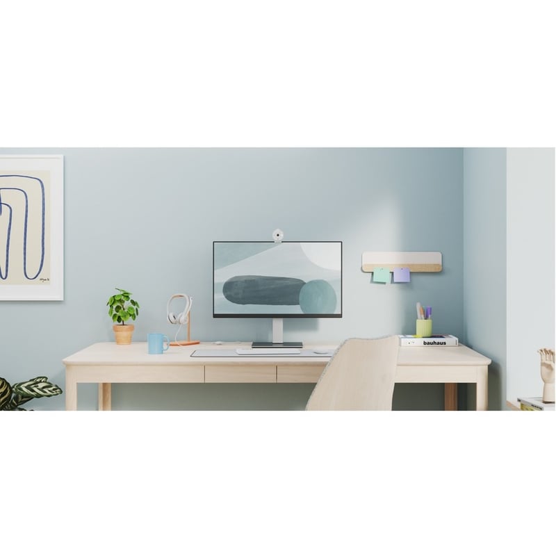 Logitech BRIO 300 Webcam - 2 Megapixel - 30 fps - Off White - USB Type C - Thumbnail 5