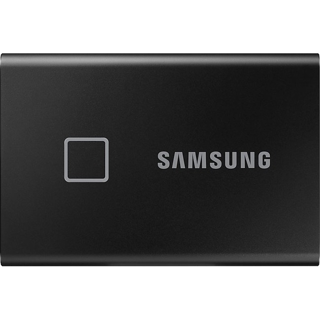 Samsung T7 MU-PC1T0K/WW 1 TB Portable Solid State Drive - External - PCI Express NVMe - Black - Thumbnail 1