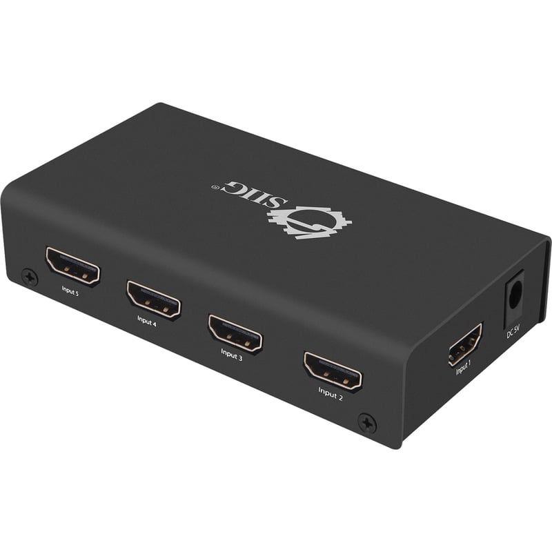 SIIG 5x1 HDMI Switch 4K - Thumbnail 2