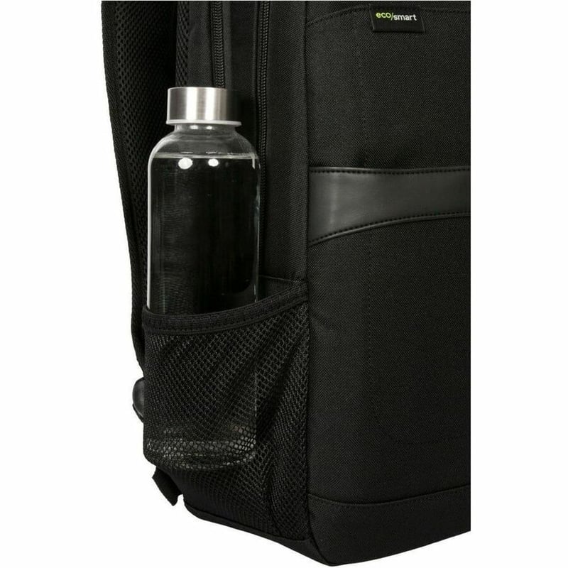 Targus GeoLite EcoSmart TSB962GL Carrying Case (Backpack) for 14" to 16" Notebook, Water Bottle, Umbrella, Travel - Black - Thumbnail 5