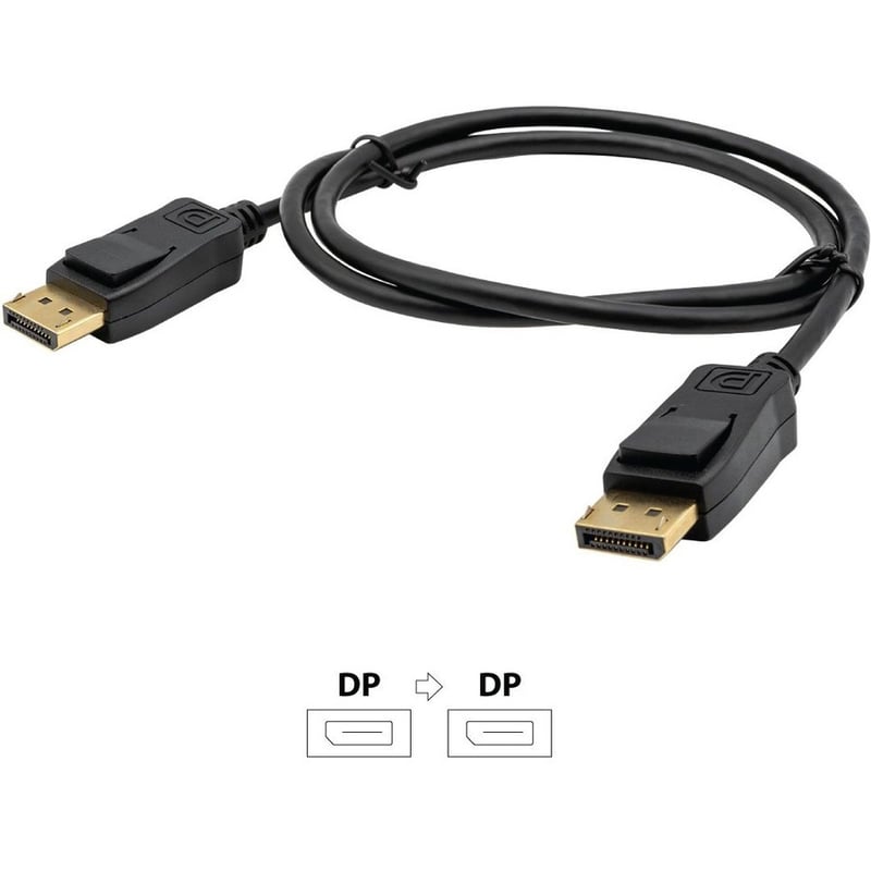 VisionTek DisplayPort to DisplayPort 1.4 2 Meter Cable - Thumbnail 3