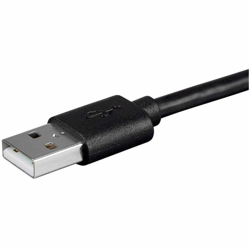 MONOPRICE ESSENTIALS USB TYPE C TO USB-A 2.0 CABLE - 480MBPS_ 3A_ 26AWG_ BLACK_ - Thumbnail 5