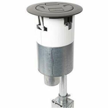 Wiremold 4AT Prewired All Power Evolution Poke-Thru Device-Gray - Thumbnail 3