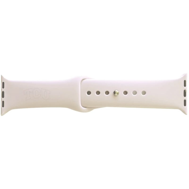 OTM Texas Christian University Silicone Apple Watch Band, Classic - Thumbnail 1