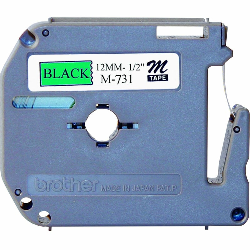 P-touch P-touch Nonlaminated M Series Tape Cartridge - Thumbnail 1