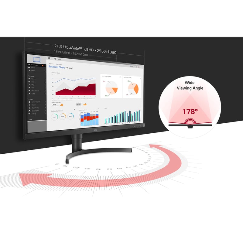 LG 34CN650N-6A All-in-One Thin Client - Intel Celeron J4105 Quad-core (4 Core) 1.50 GHz - Black