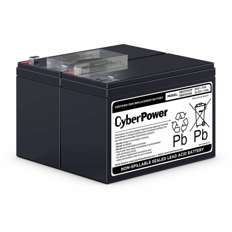 CYBERPOWER RB1270X2F BATTERY - Thumbnail 2